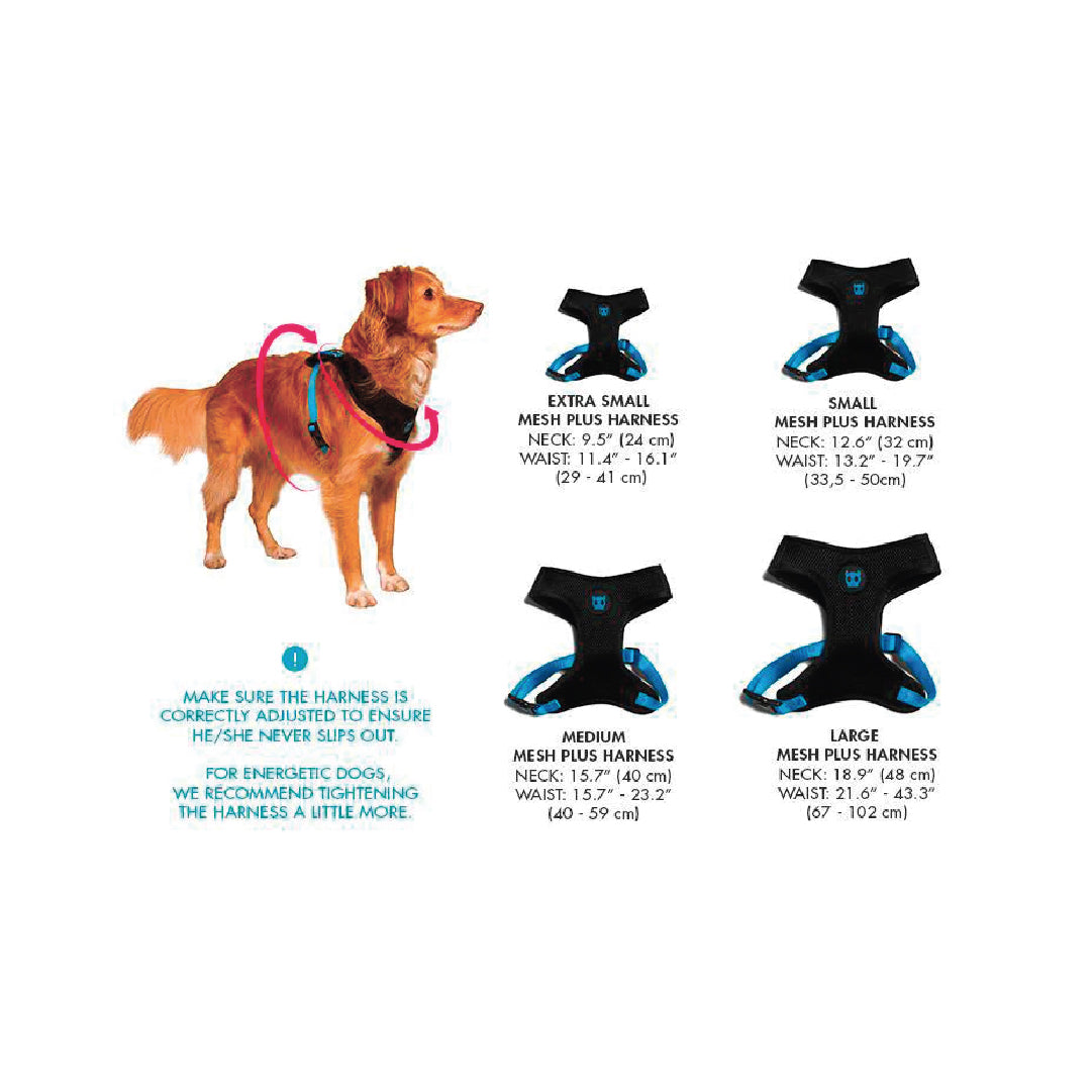 Zee.dog Pink Wave Air Mesh Plus Harness