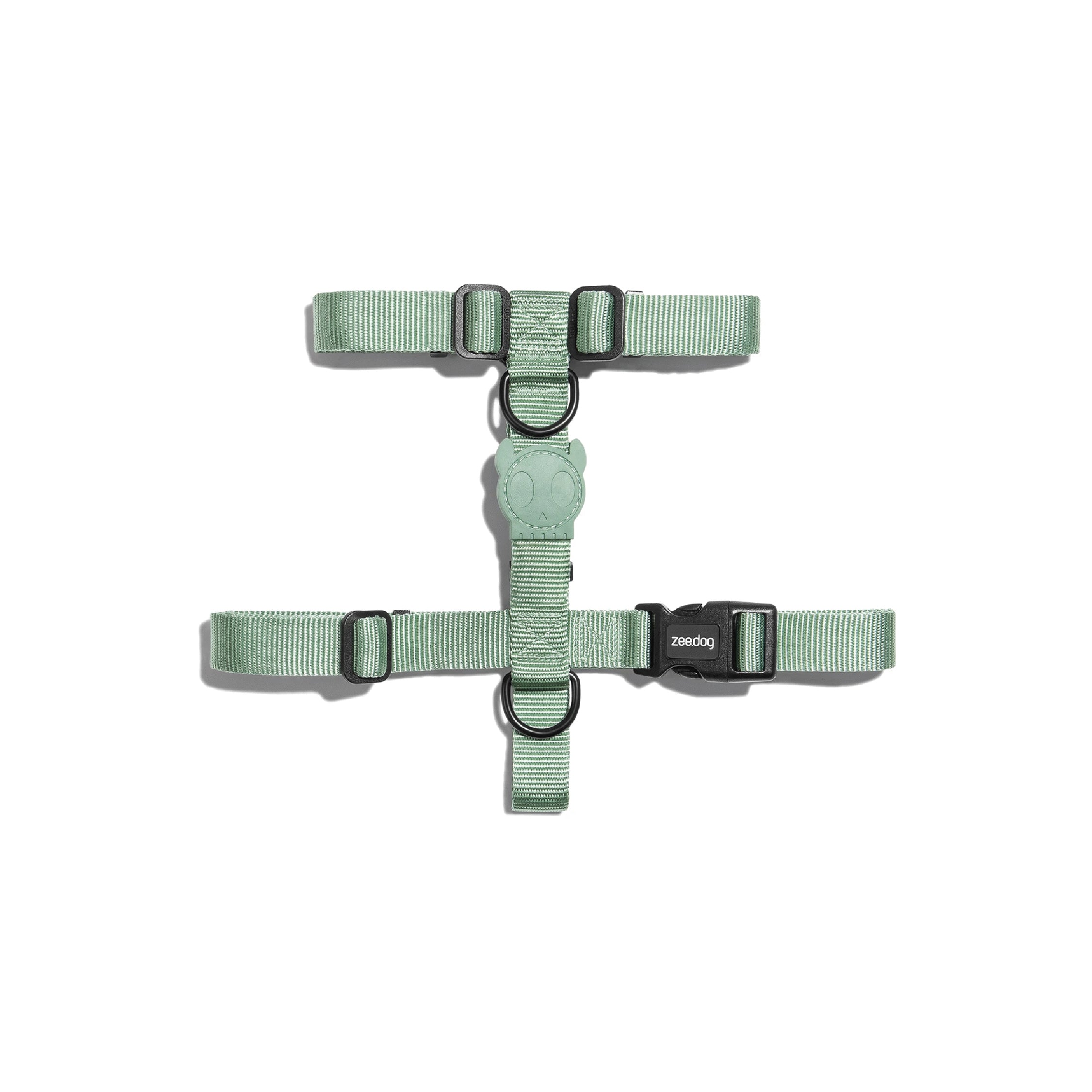 Zee.Dog Army Green H-Harness