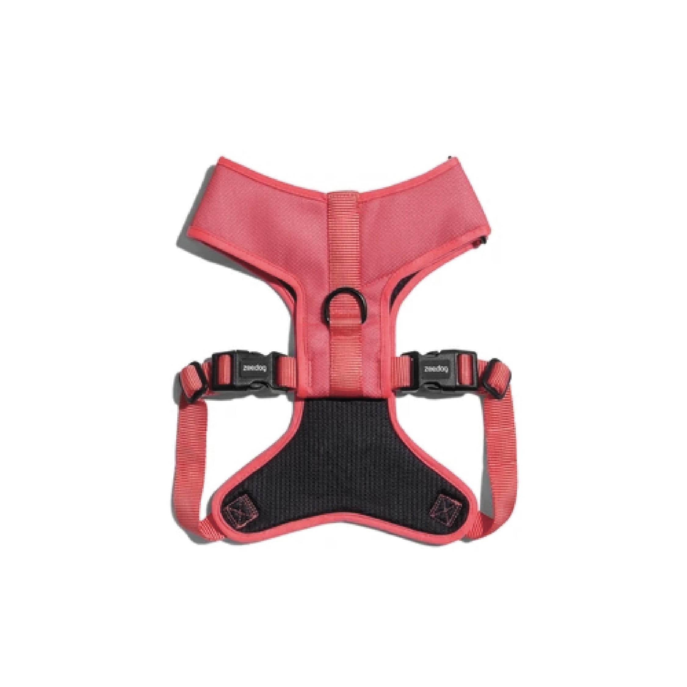 Zee.Dog Neon Coral Air Mesh Harness