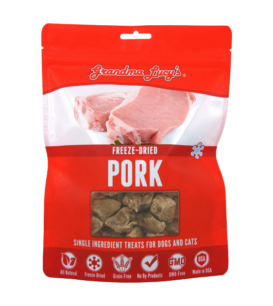 Grandma Lucy’s Freeze Dried Pork Cat & Dog Treats (85g)